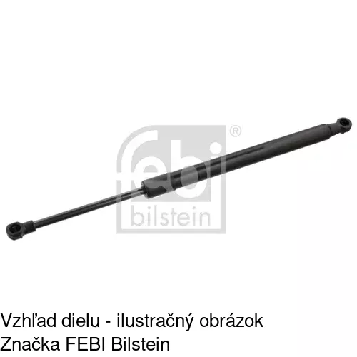 Plynová pružina 2040AB1 /POLCAR/ - obr. 1