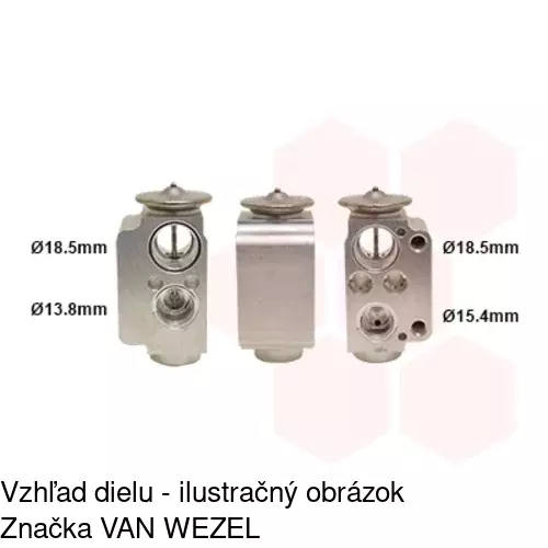 Expanzný ventil 2040KZ-1 /POLCAR/ - obr. 3