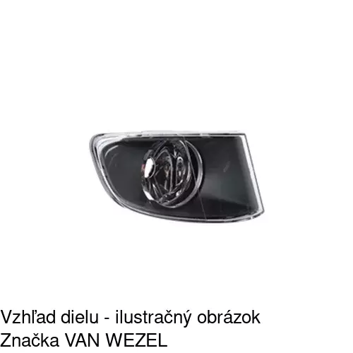 Hmlové svetlo - predné 204130-E /POLCAR/ - obr. 3