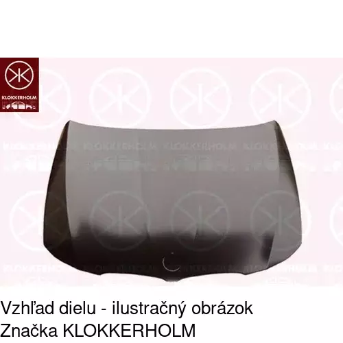 Kapota - poškodená POLCAR 204203UB