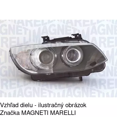 Hlavný reflektor 204309-U /POLCAR/ - obr. 1