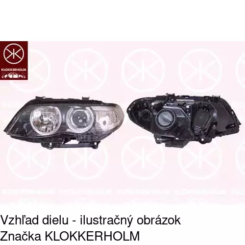 Hlavný reflektor POLCAR 205210-H