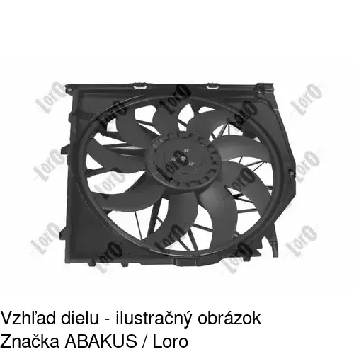 Ventilátory chladičov 205523W2 /POLCAR/ - obr. 1