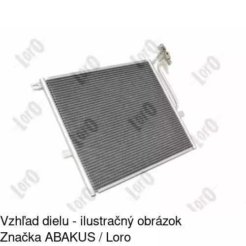 Chladiče klimatizácie 2055K81X /POLCAR/ - obr. 2