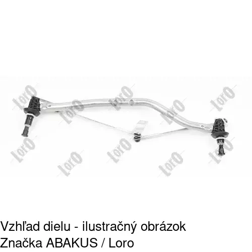 Náhon stieračov bez motora 2055MWP1 /POLCAR/ - obr. 3