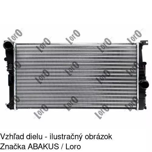 Chladiče vody 20D1085X /POLCAR/ - obr. 3