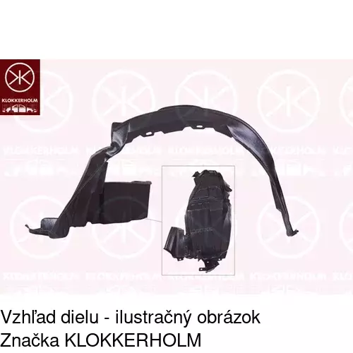 Podblatník (plast) 2301FP1T /POLCAR/
