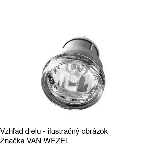 Hmlové svetlo - predné 2315291E /POLCAR/ - obr. 5