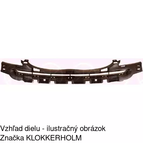 Čelo predné vrchné POLCAR 231604-9