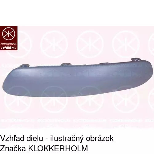 Lišta nárazníka POLCAR 231607-8