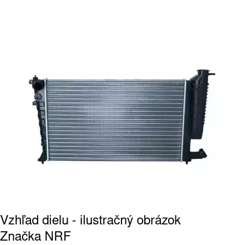 Chladiče vody 232408A8 /POLCAR/