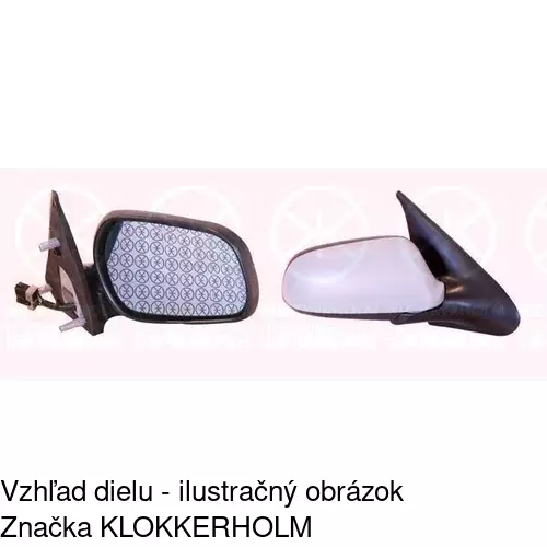 Vonkajšie zrkadlo 2326512E /POLCAR/ - obr. 5