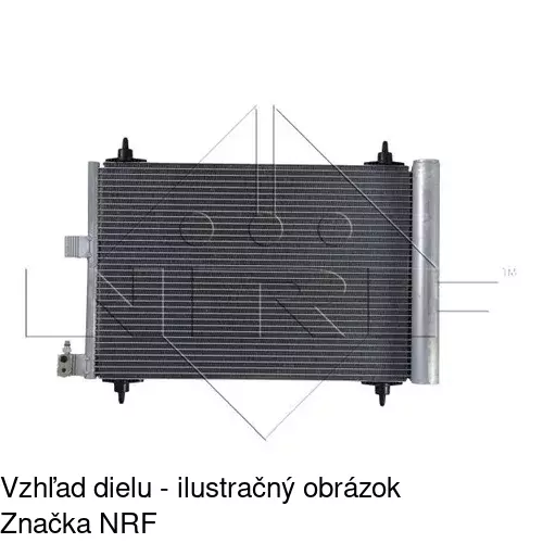 Chladiče klimatizácie 2327K82X /POLCAR/ - obr. 1