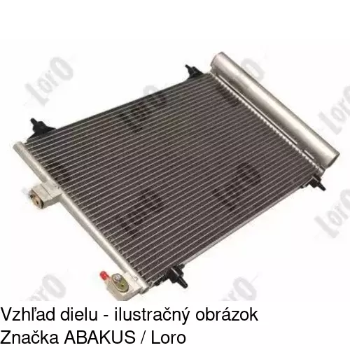 Chladiče klimatizácie 2327K8C1 /POLCAR/ - obr. 1