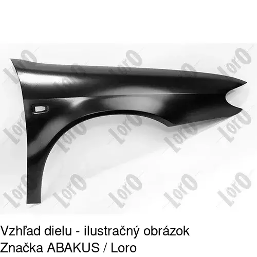 Predný blatník 232801-J /POLCAR/ - obr. 1