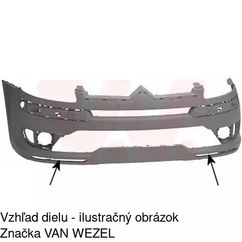 Predný nárazník 232907 /POLCAR/ - obr. 2
