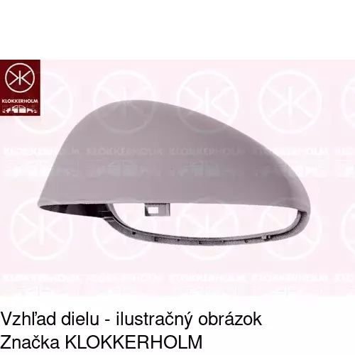 Rám vonkajšieho zrkadla 232954PM /POLCAR/ - obr. 5