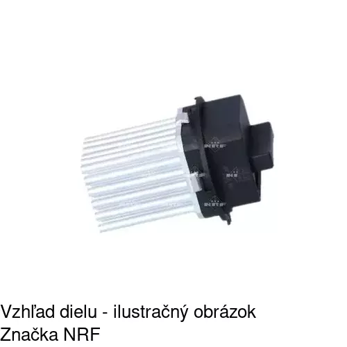 Ovládače klimatizácie 2329KST-2 /POLCAR/ - obr. 1