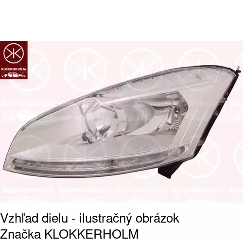Hlavný reflektor 2331102E /POLCAR/ - obr. 1