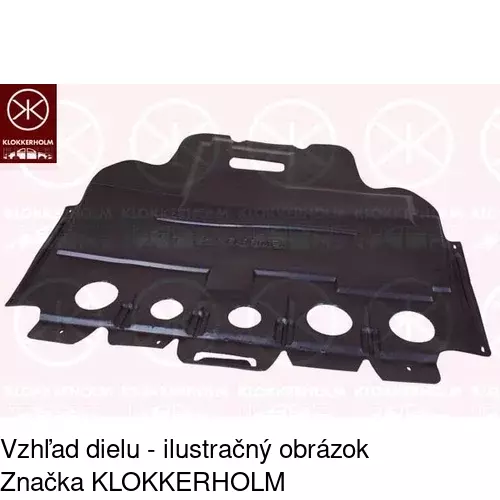 Kryt motora 233334-5 /POLCAR/ - obr. 1