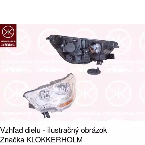 Hlavný reflektor 233809-E /POLCAR/ - obr. 3