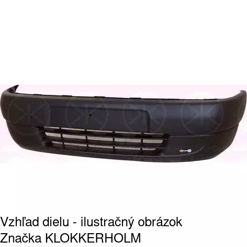 Predný nárazník POLCAR 235007-J