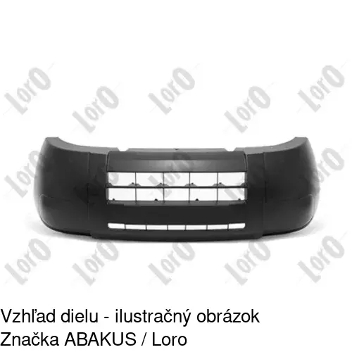 Predný nárazník 235107-J /POLCAR/ - obr. 3