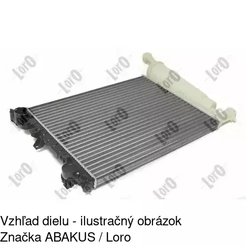Chladiče vody 2380081X /POLCAR/ - obr. 2