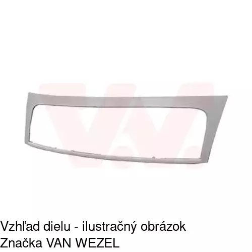 Lišta masky 239705-3 /POLCAR/ - obr. 1