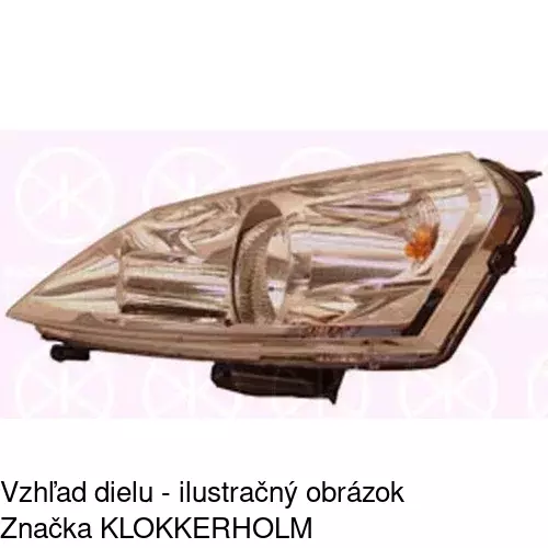 Hlavný reflektor 239710-V /POLCAR/ - obr. 1