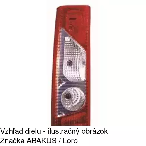 Zadné svetlo 239787-E /POLCAR/ - obr. 3
