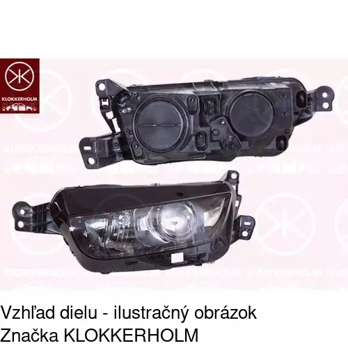 Hlavný reflektor POLCAR 23M1101U