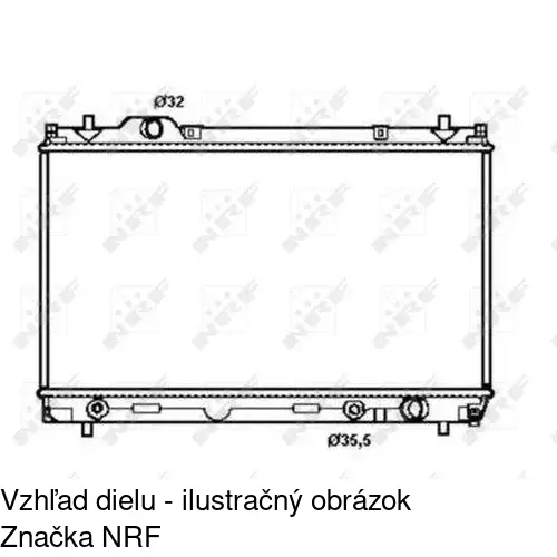 Chladiče vody POLCAR 2403082K