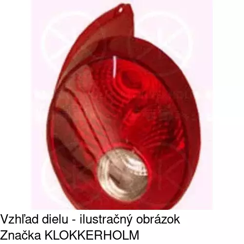 Zadné svetlo POLCAR 250187-E