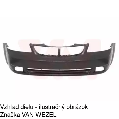 Predný nárazník 250707-1 /POLCAR/ - obr. 1