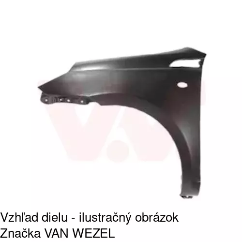 Predný blatník 251501 /POLCAR/ - obr. 1