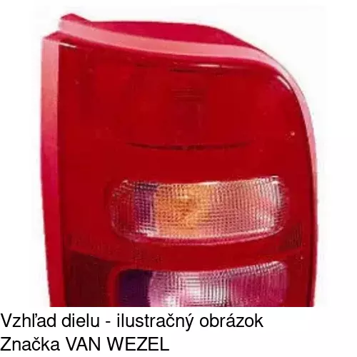 Zadné svetlo 2706881E /POLCAR/ - obr. 1