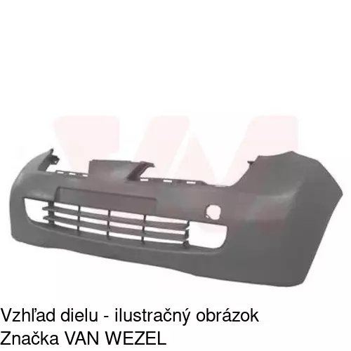 Predný nárazník 270707 /POLCAR/