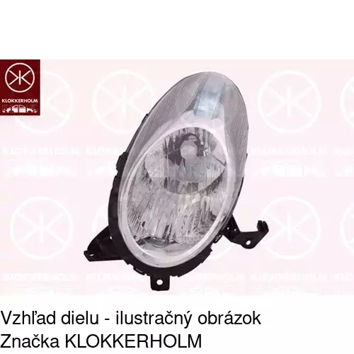 Hlavný reflektor 2707106E /POLCAR/ - obr. 2