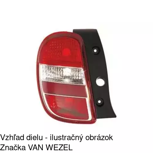 Zadné svetlo 270887-E /POLCAR/ - obr. 2