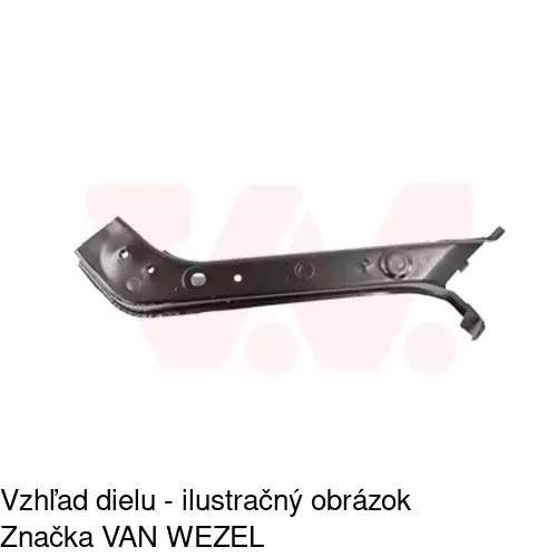 Uchytenie reflektora 271304-7 /POLCAR/ - obr. 1
