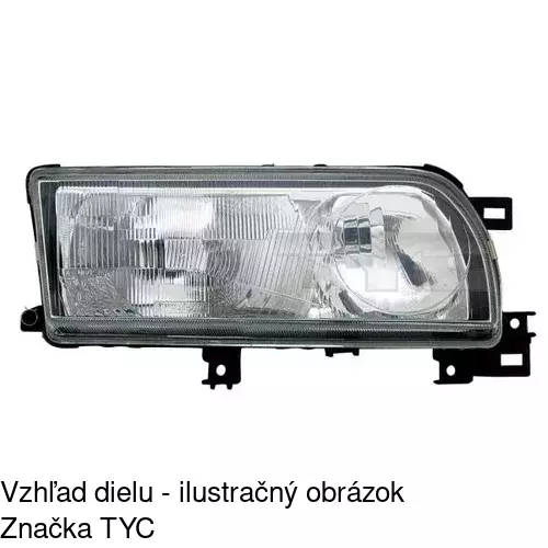 Hlavný reflektor POLCAR 272810-E