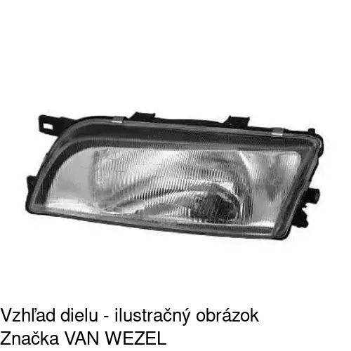 Hlavný reflektor 2731103E /POLCAR/ - obr. 2