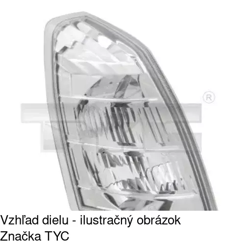 Predná smerovka POLCAR 274619-E