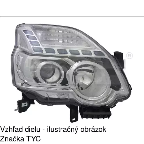 Hlavný reflektor POLCAR 2751103E