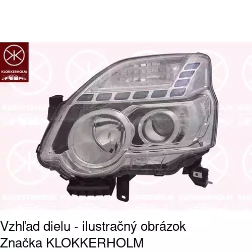 Hlavný reflektor 2751103E /POLCAR/ - obr. 1