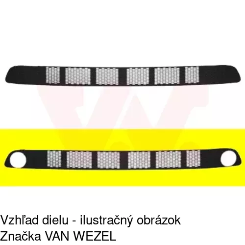 Kryt v nárazníku POLCAR 275727-1