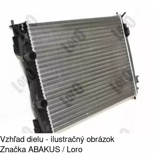 Chladiče vody 275908-2 /POLCAR/ - obr. 2