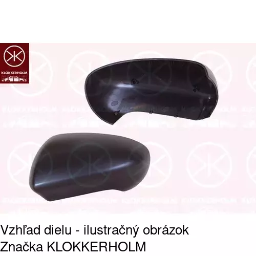 Rám vonkajšieho zrkadla 275955PM /POLCAR/ - obr. 2