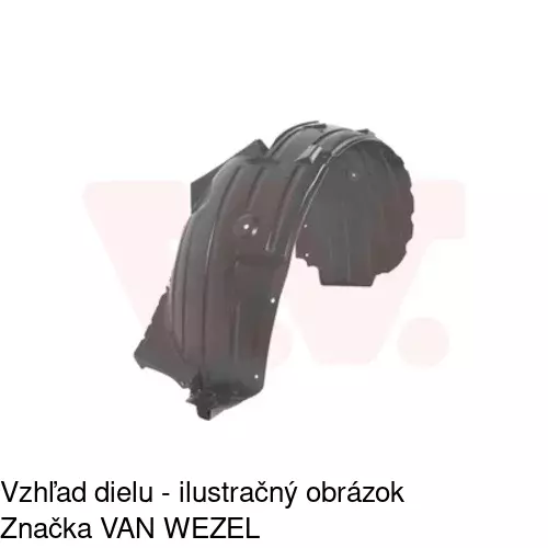 Podblatník (plast) 2759FP1T /POLCAR/